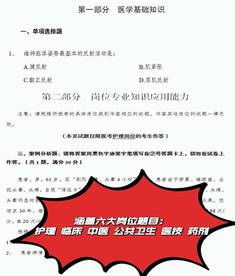 2023年医疗卫生事业单位公开招聘，如何准备考试？