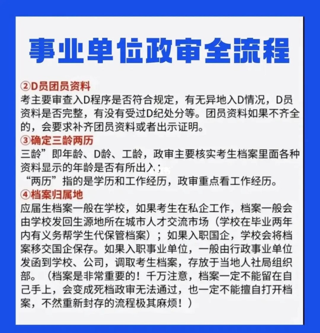 事业编政审基本就稳了的探讨