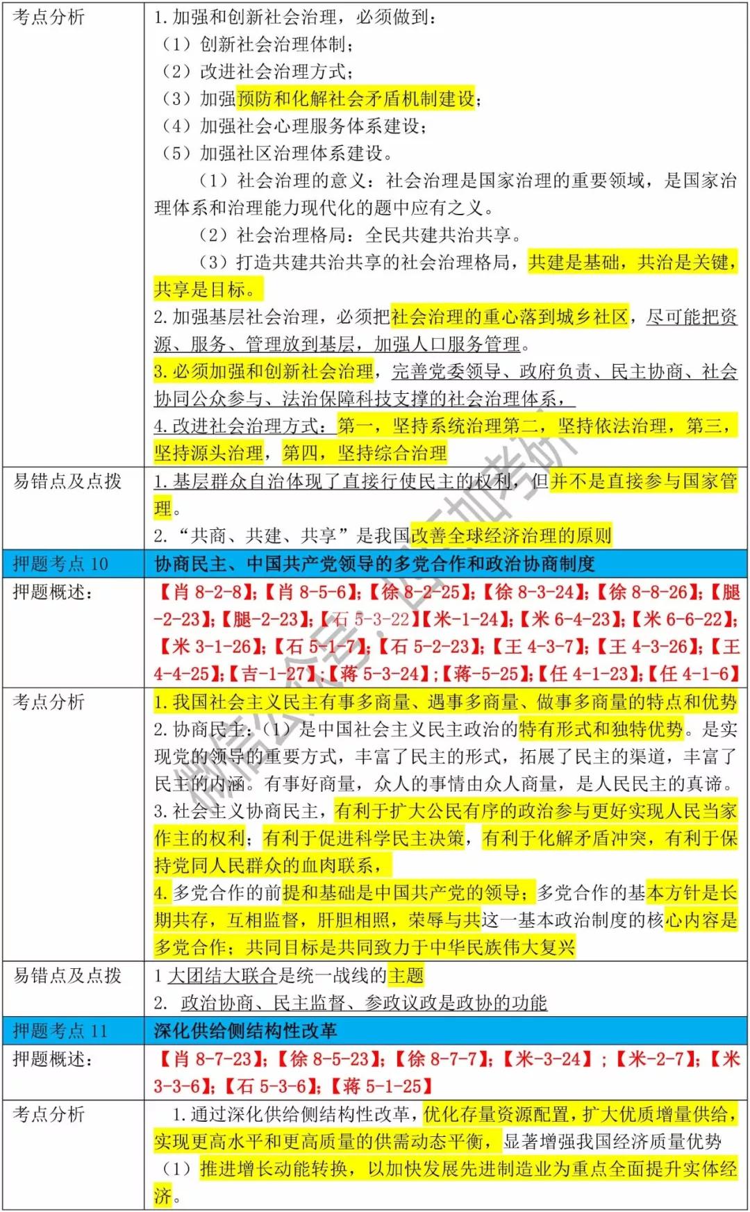 江苏省公务员考试职测常识必背考点总结